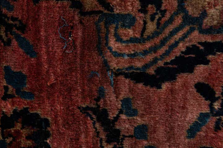8' 8 x 11' 6 Hand Knotted Sarough Persian Wool Rug