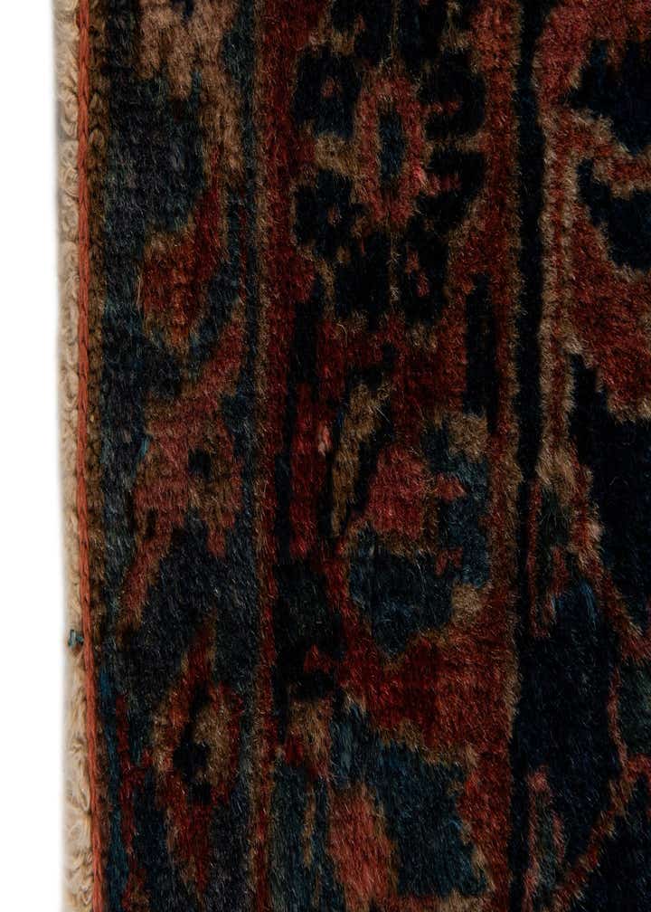 8' 8 x 11' 6 Hand Knotted Sarough Persian Wool Rug