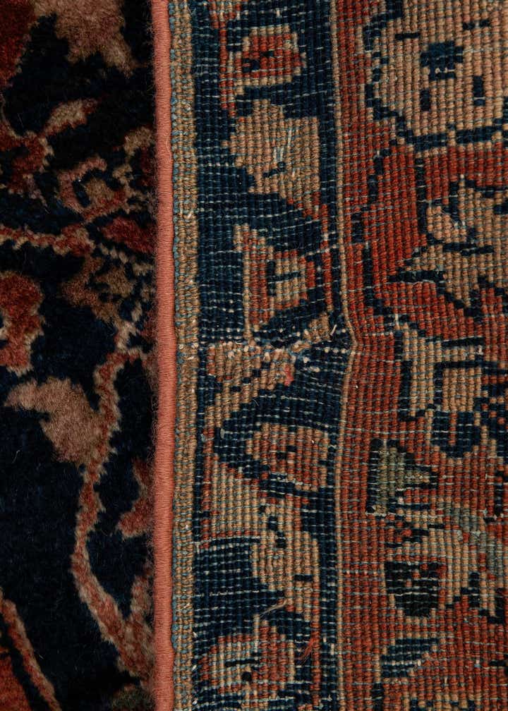 8' 8 x 11' 6 Hand Knotted Sarough Persian Wool Rug