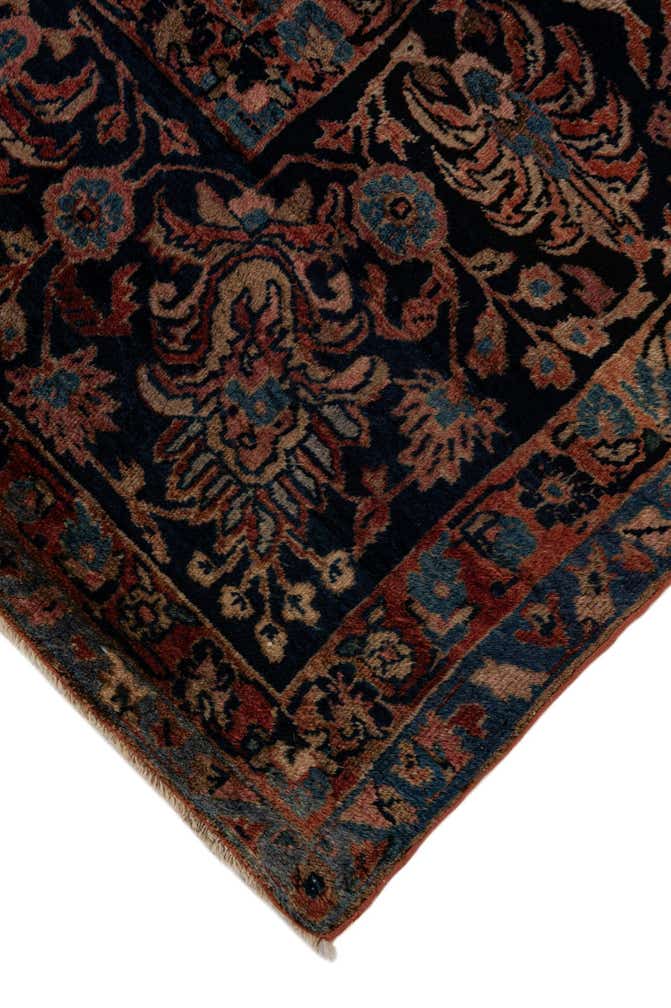 8' 8 x 11' 6 Hand Knotted Sarough Persian Wool Rug