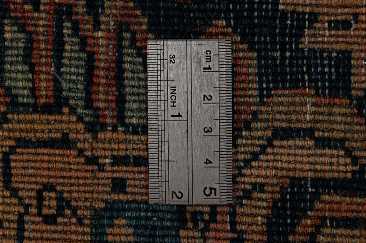 8' 8 x 11' 6 Hand Knotted Sarough Persian Wool Rug