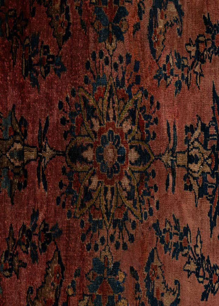 8' 8 x 11' 6 Hand Knotted Sarough Persian Wool Rug