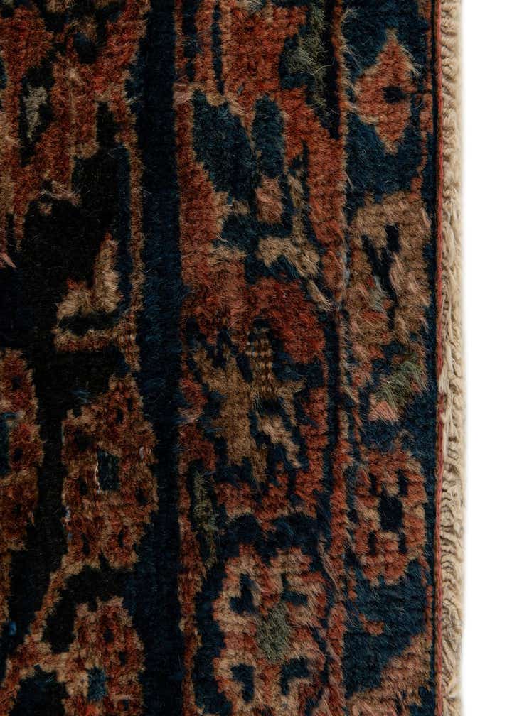 8' 8 x 11' 6 Hand Knotted Sarough Persian Wool Rug