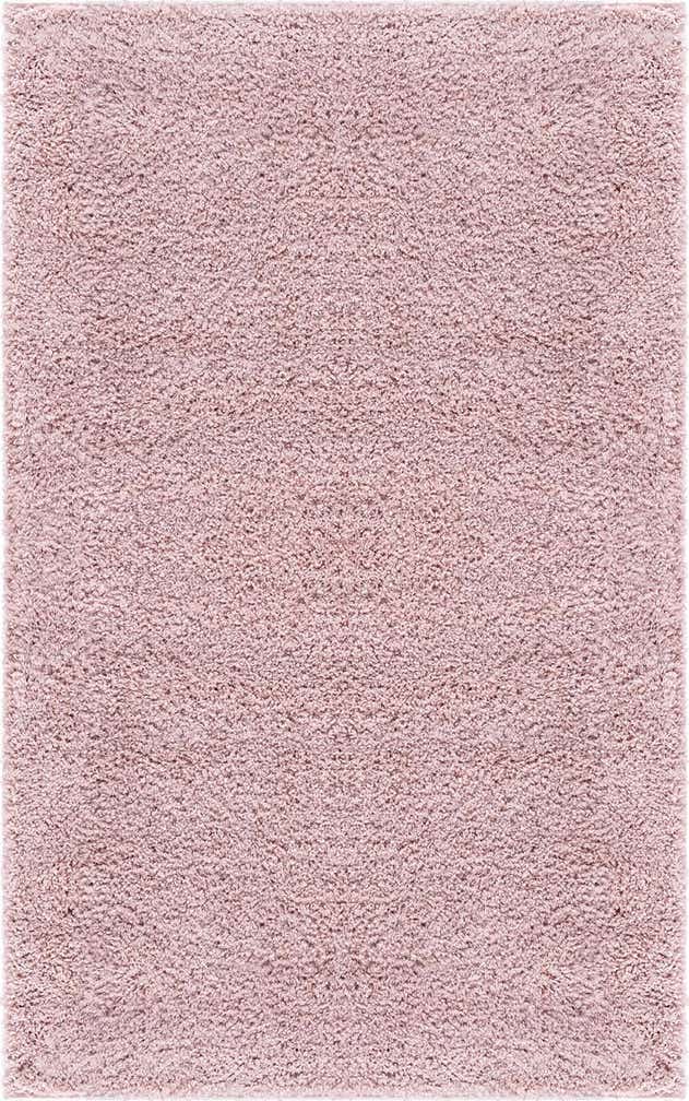 3' 3 x 5' 3 Soft Solid Shag Rug