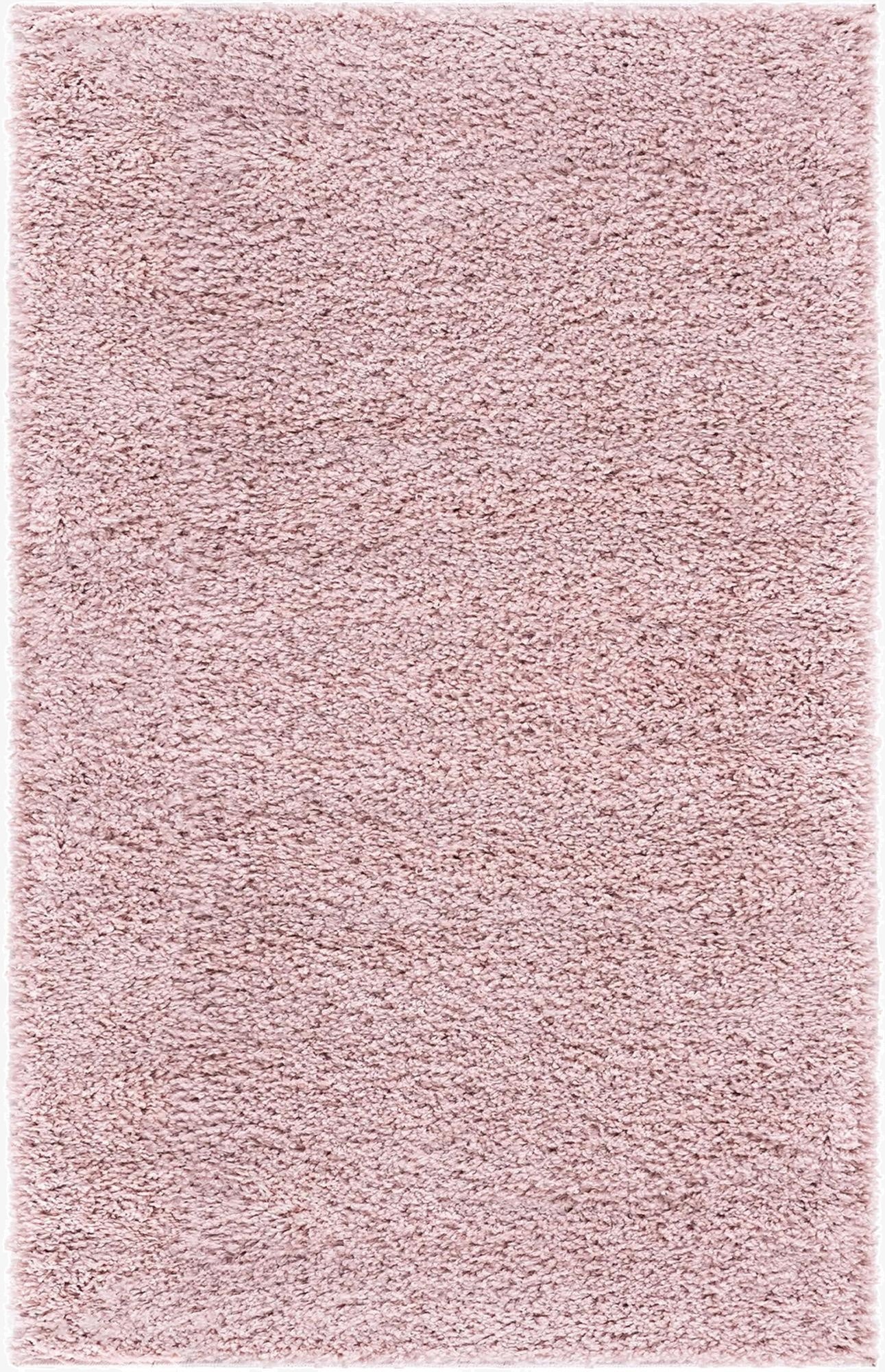 Primary image 5' 3 x 8' Soft Solid Shag Rug