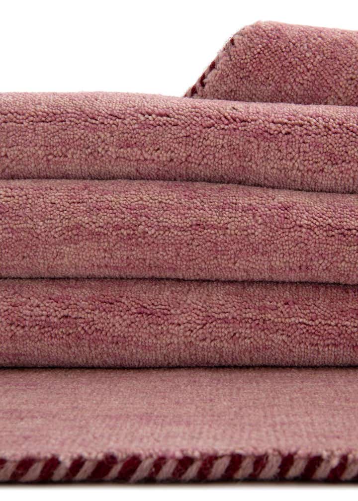 9' 10 x 13' Hand Knotted Solid Gabbeh Wool Rug