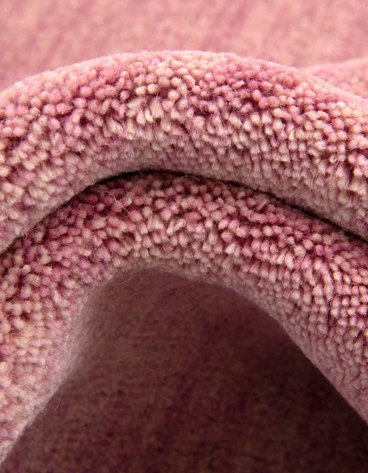 Detail image of 9' 10 x 13' Hand Knotted Solid Gabbeh Wool Rug