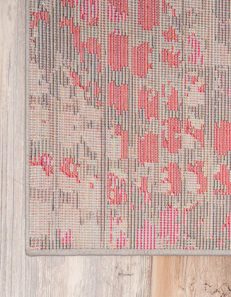 Detail image of 4' x 6'  Washable Spectrum Rug