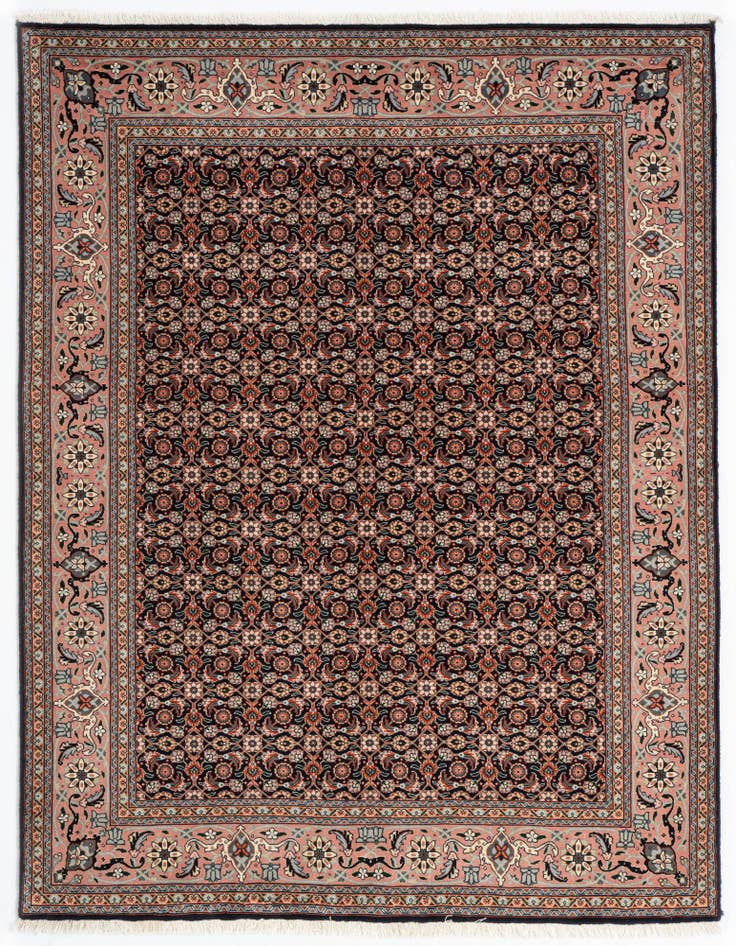 Detail image of 4' 11 x 6' 10 Tabriz Mahi Wool Rug