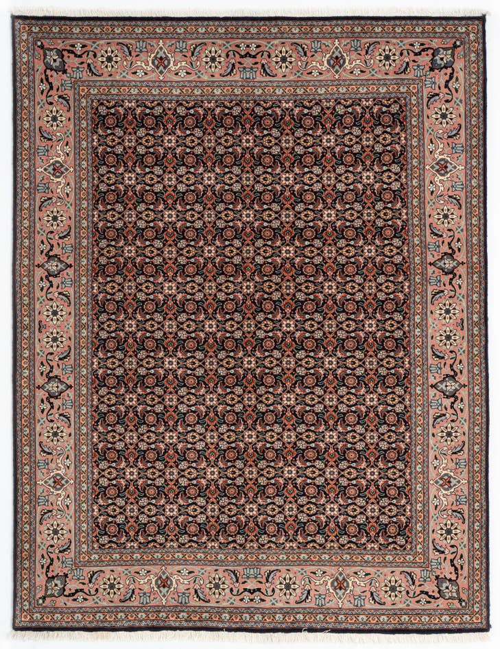 Detail image of 4' 11 x 6' 10 Tabriz Mahi Wool Rug