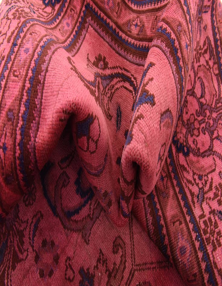 Detail image of 9' 5 x 16' 1 Hand Knotted Tabriz Persian Wool Rug