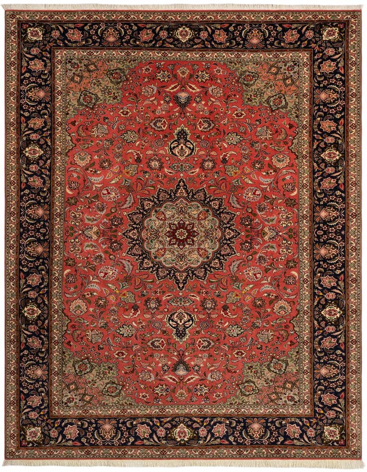 Detail image of 6' 7 x 10' 2 Tabriz Rug