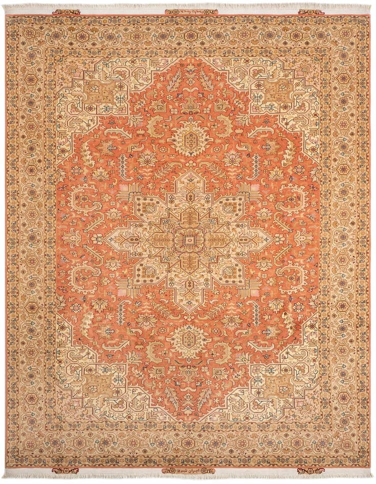 Detail image of 6' 8 x 10' 5 Tabriz Rug