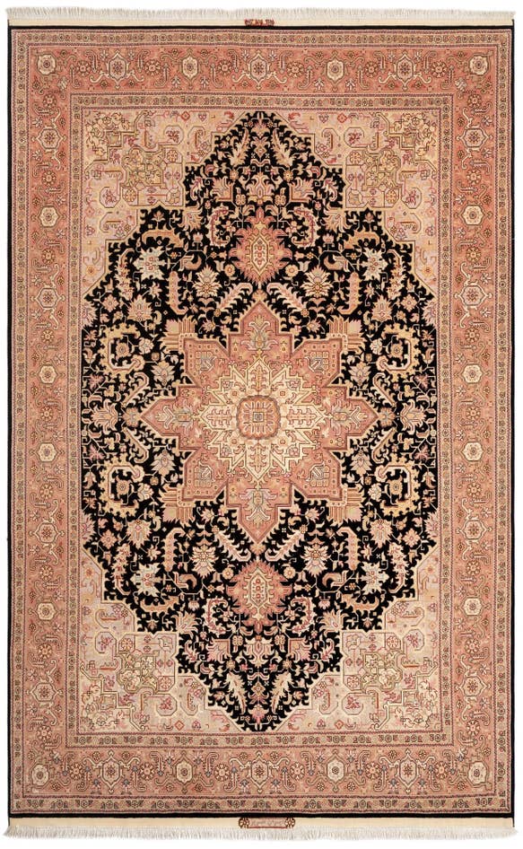 Detail image of 6' 6 x 10' 4 Tabriz Rug