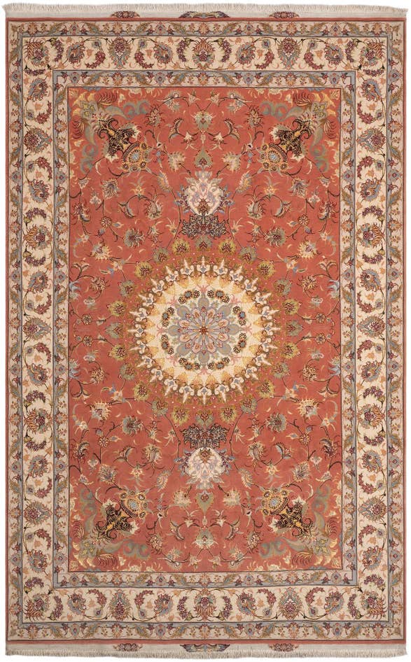 Detail image of 6' 8 x 10' 6 Tabriz Rug