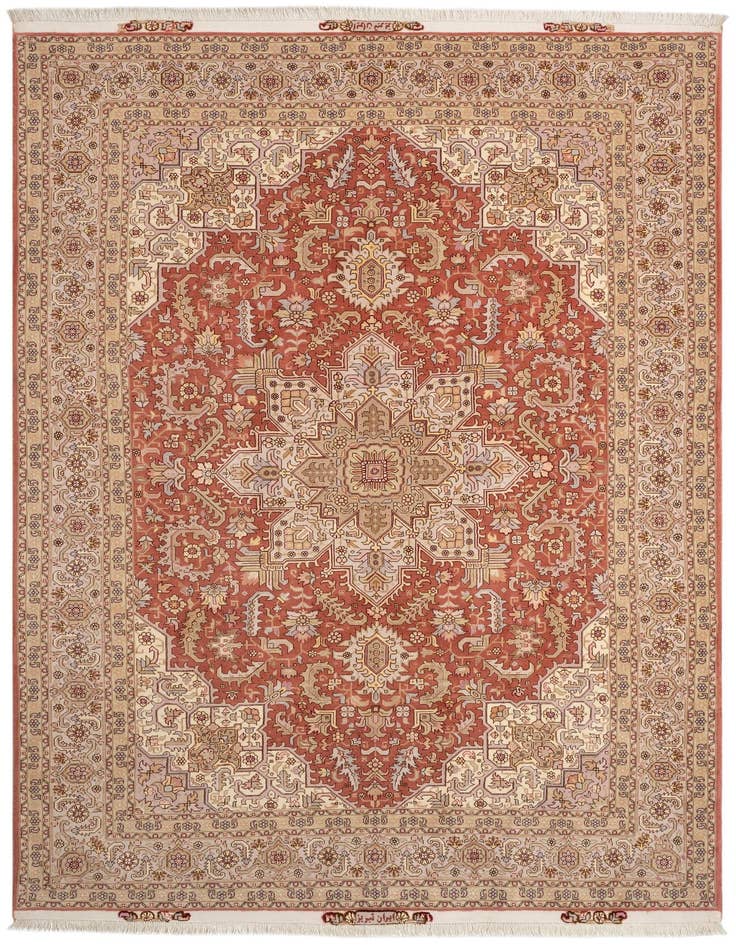 Detail image of 6' 8 x 10' 1 Tabriz Rug