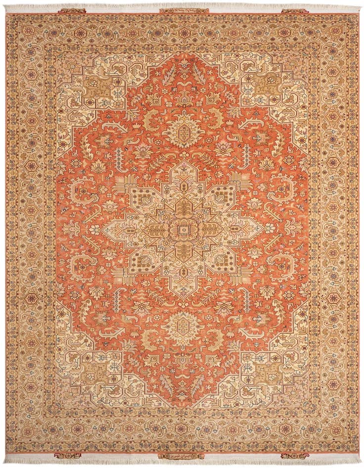 Detail image of 6' 8 x 10' 5 Tabriz Rug