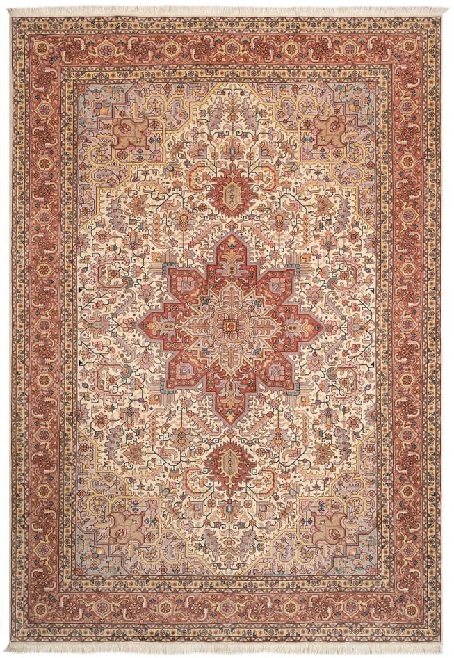 Detail image of 6' 8 x 9' 9 Tabriz Rug