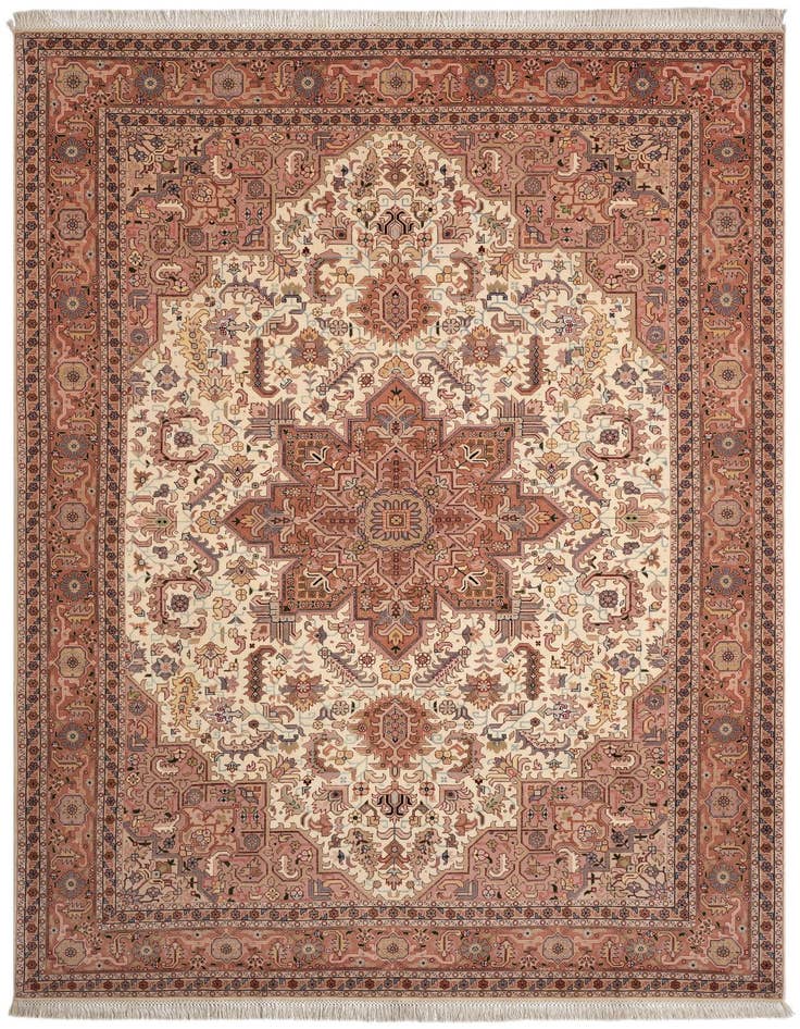 Detail image of 6' 8 x 10' 2 Tabriz Rug