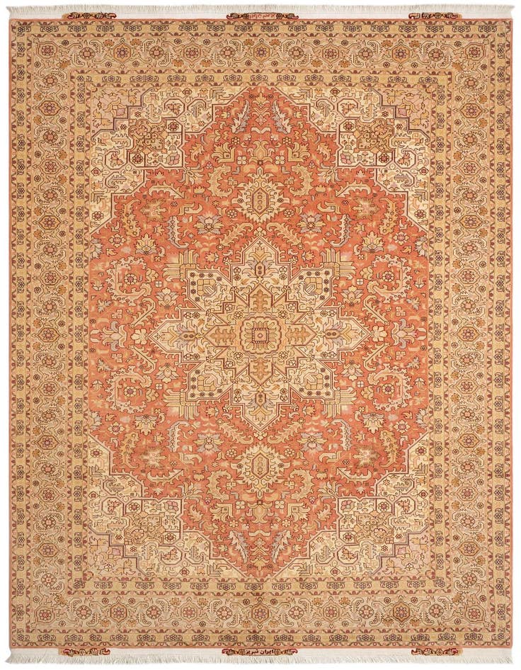 Detail image of 6' 8 x 10' 1 Tabriz Rug