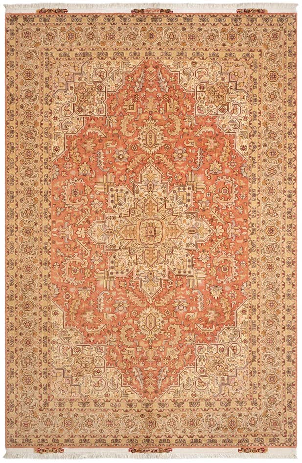 Detail image of 6' 8 x 10' 1 Tabriz Rug