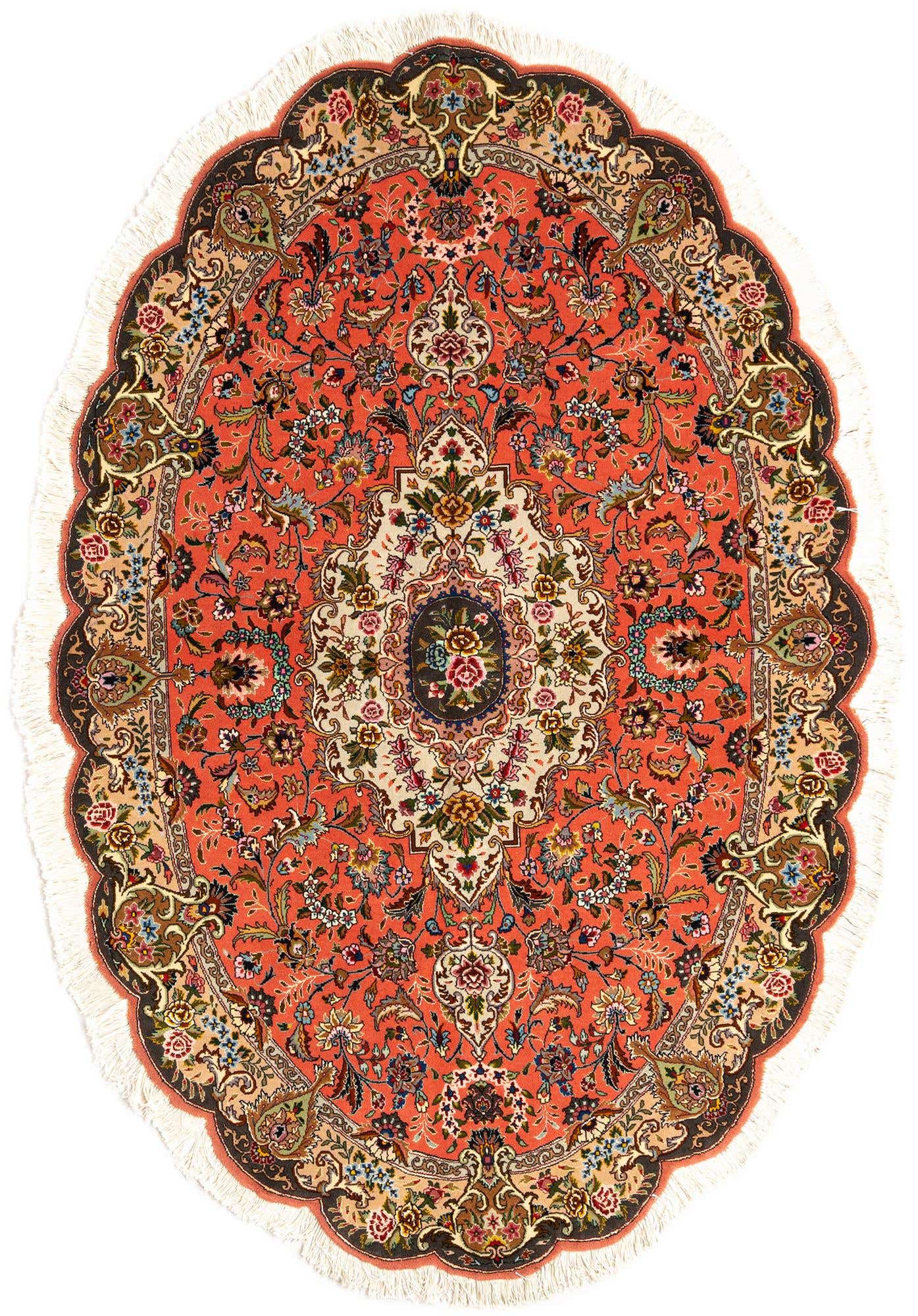 4' 5 x 6' 8 Tabriz Rug