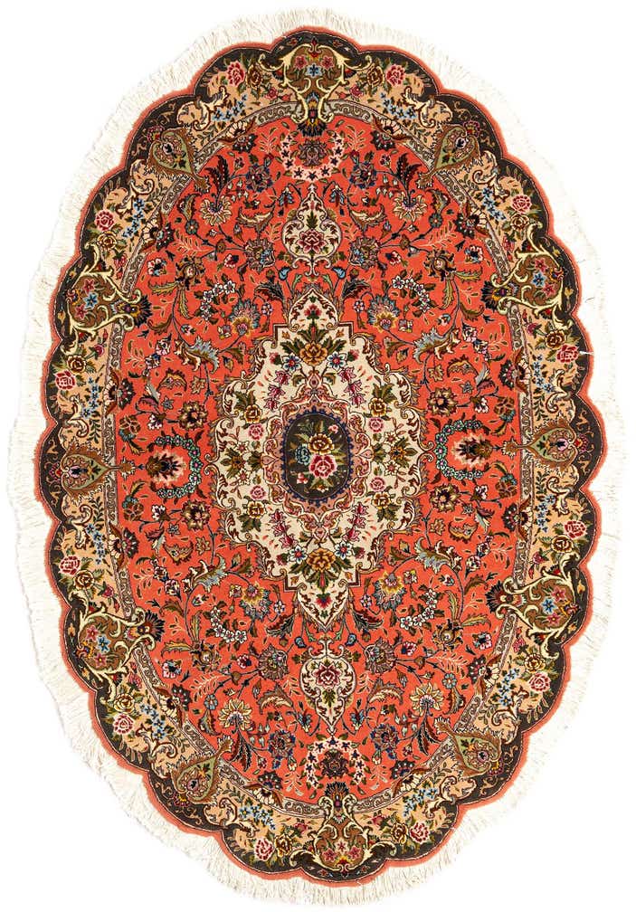 4' 5 x 6' 8 Tabriz Rug