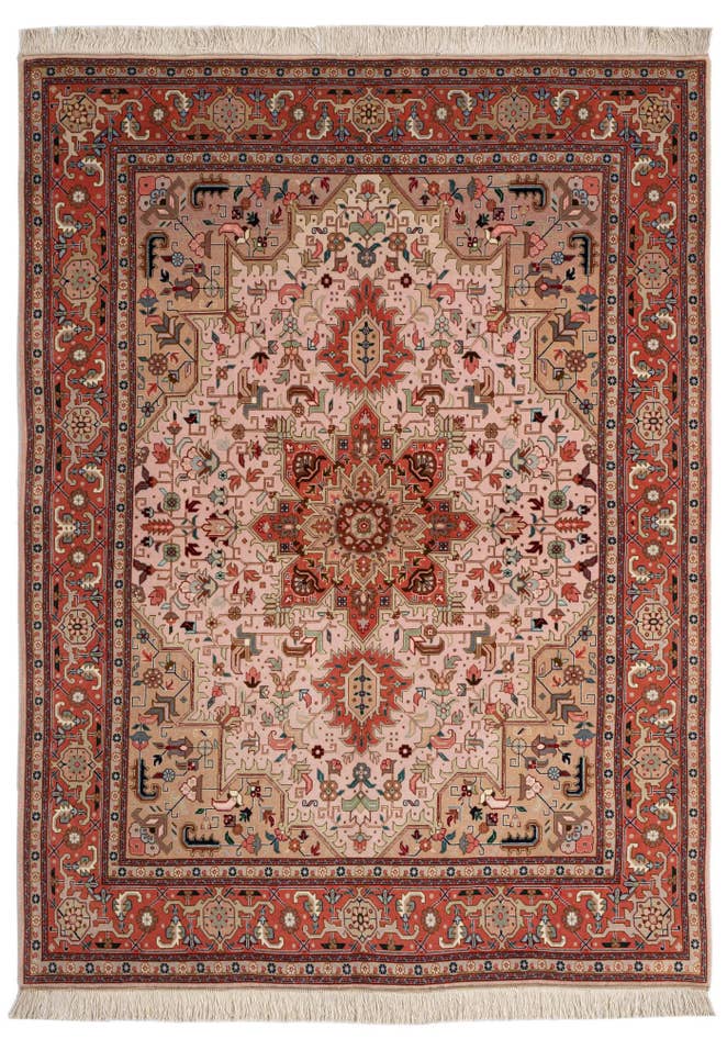 Detail image of 4' 11 x 6' 7 Tabriz Rug