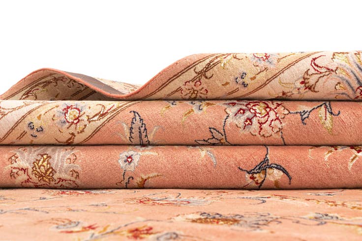 Detailansicht von 245cm x 285cm Tabriz Teppich