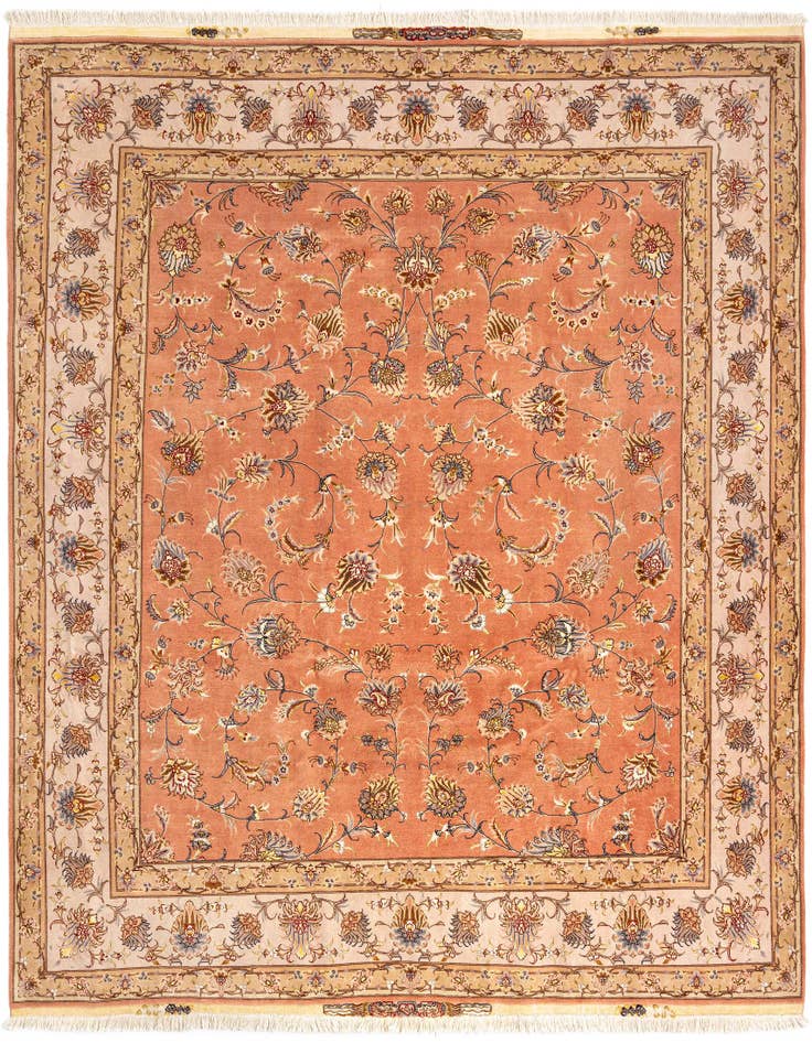 Detail image of 8' x 9' 4 Tabriz Rug