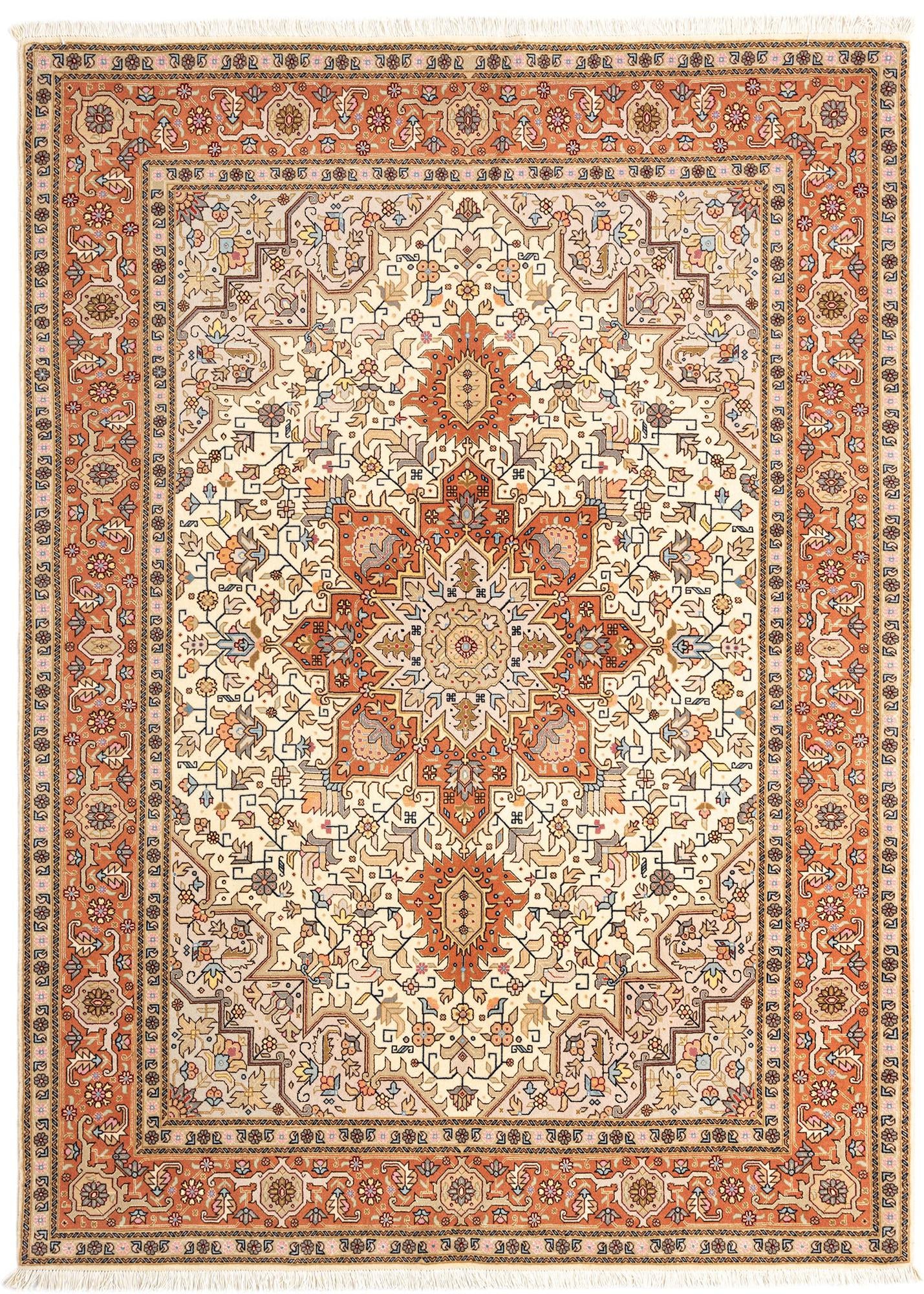 4' 11 x 6' 11 Tabriz Rug