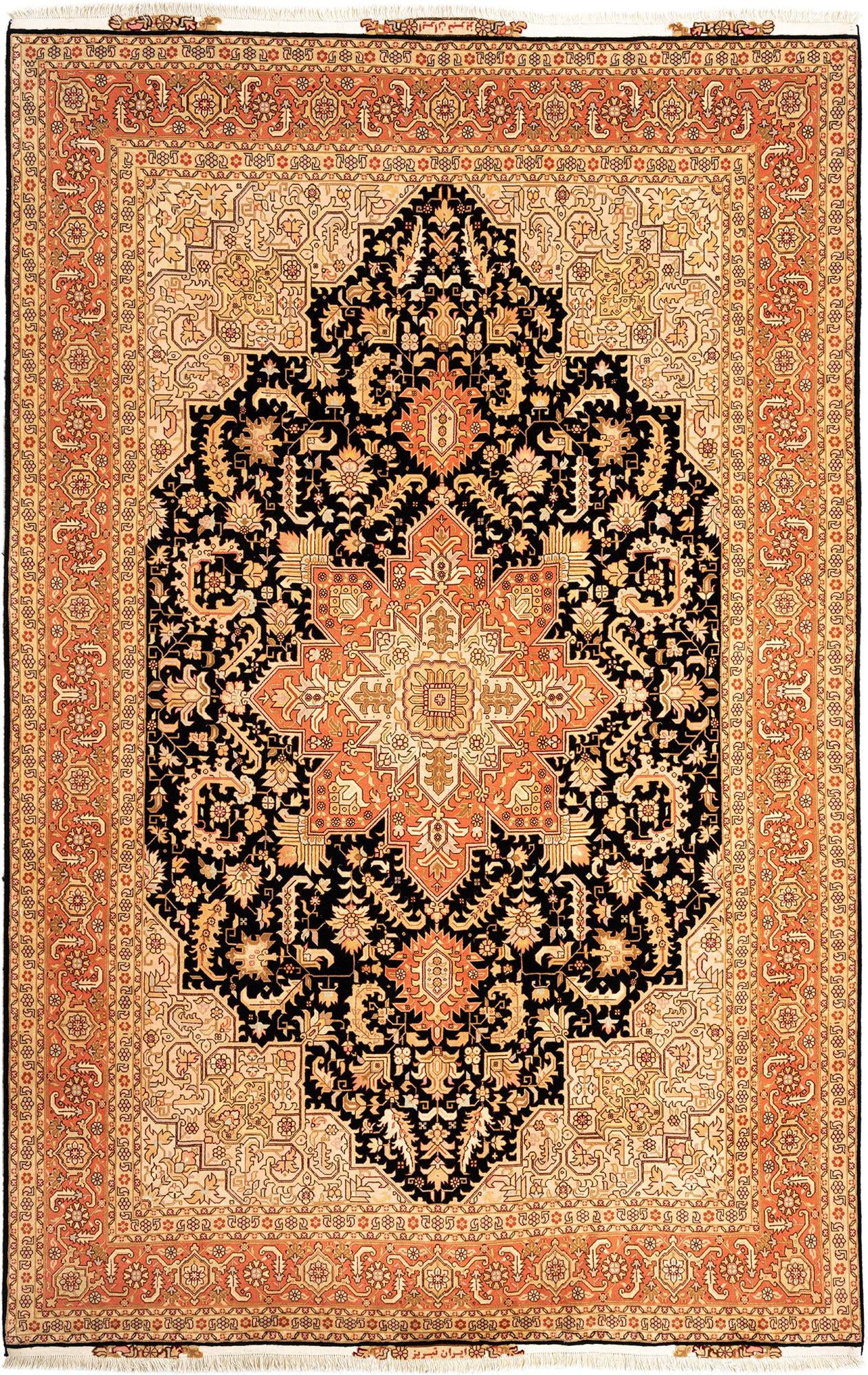 6' 8 x 10' 6 Tabriz Rug