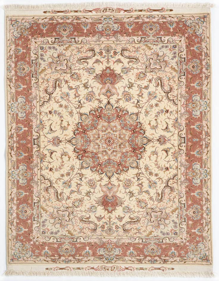 Detail image of 5' x 6' 11 Tabriz Rug