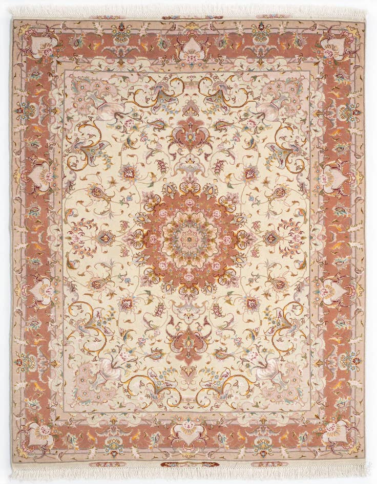 Detail image of 4' 11 x 7' 2 Tabriz Rug