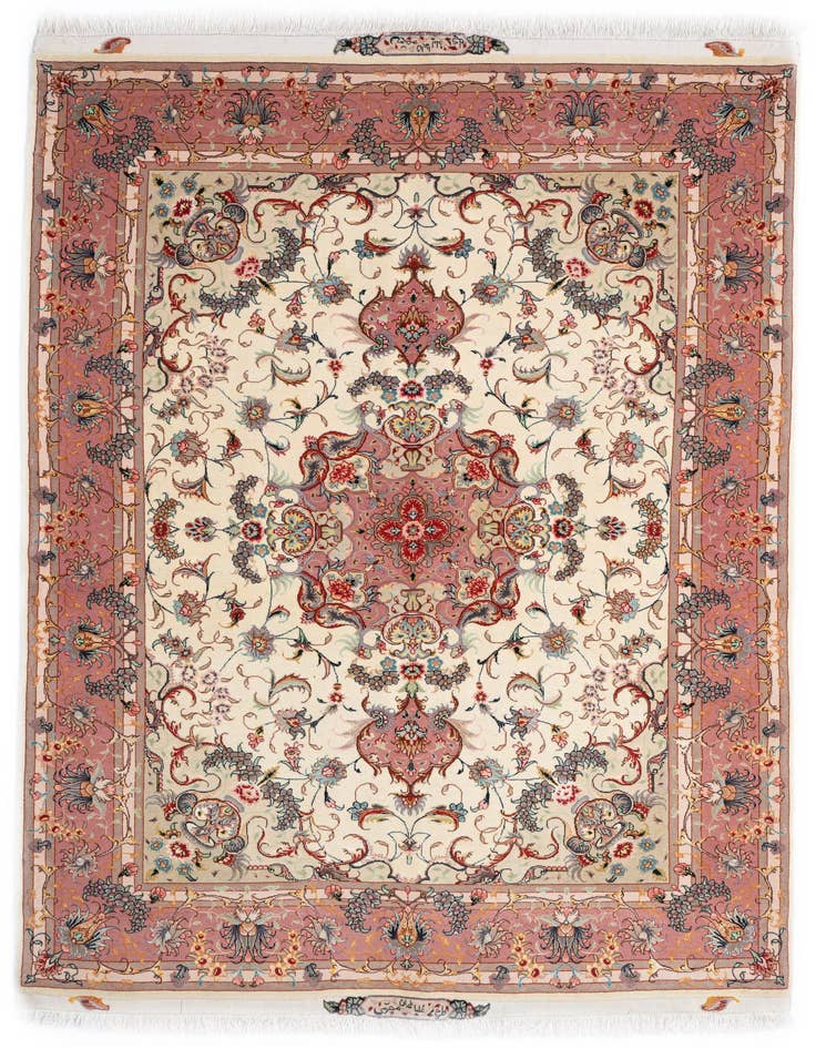 Detail image of 5' x 7' 2 Tabriz Rug