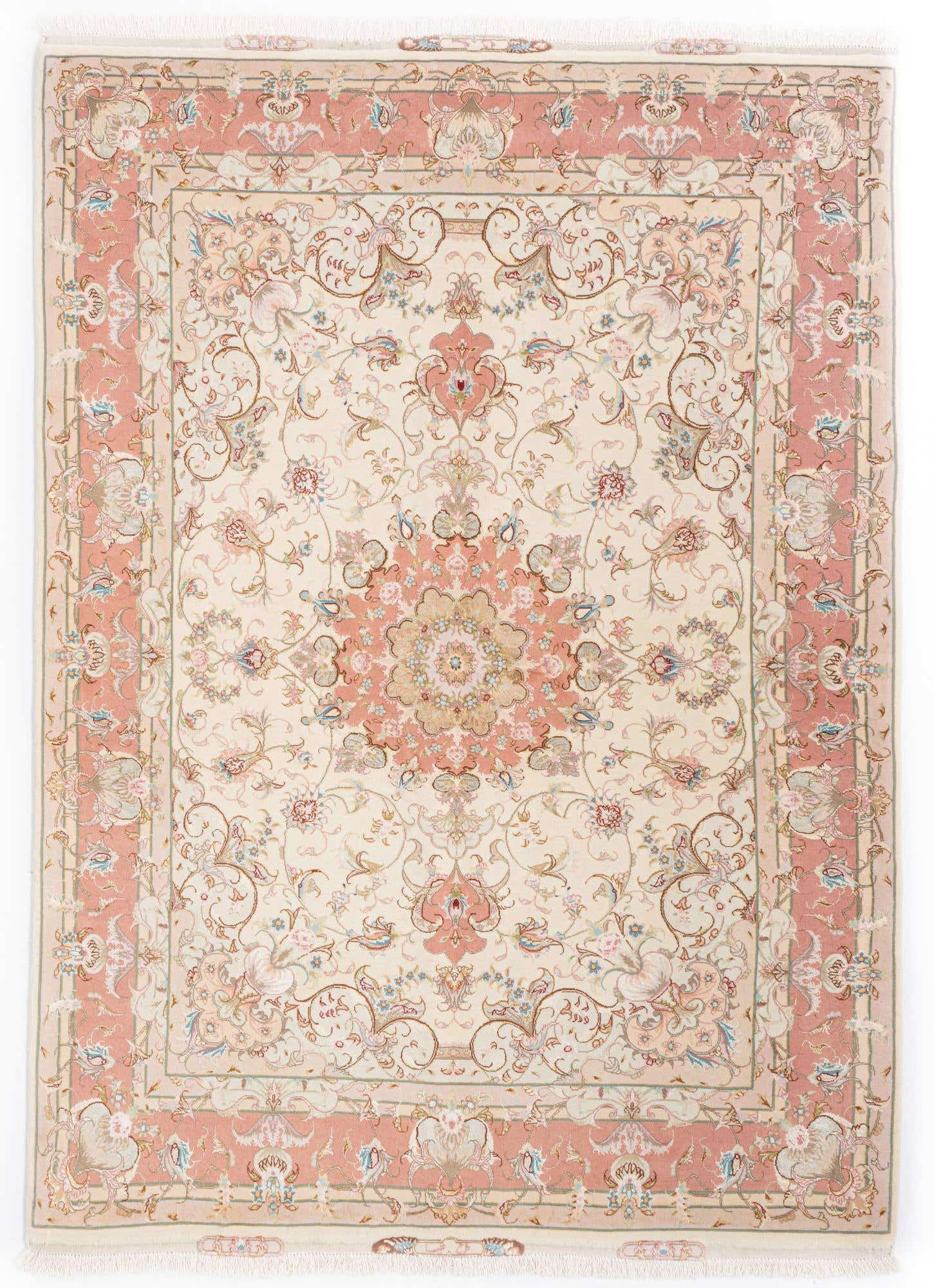 5' 1 x 7' 3 Tabriz Rug