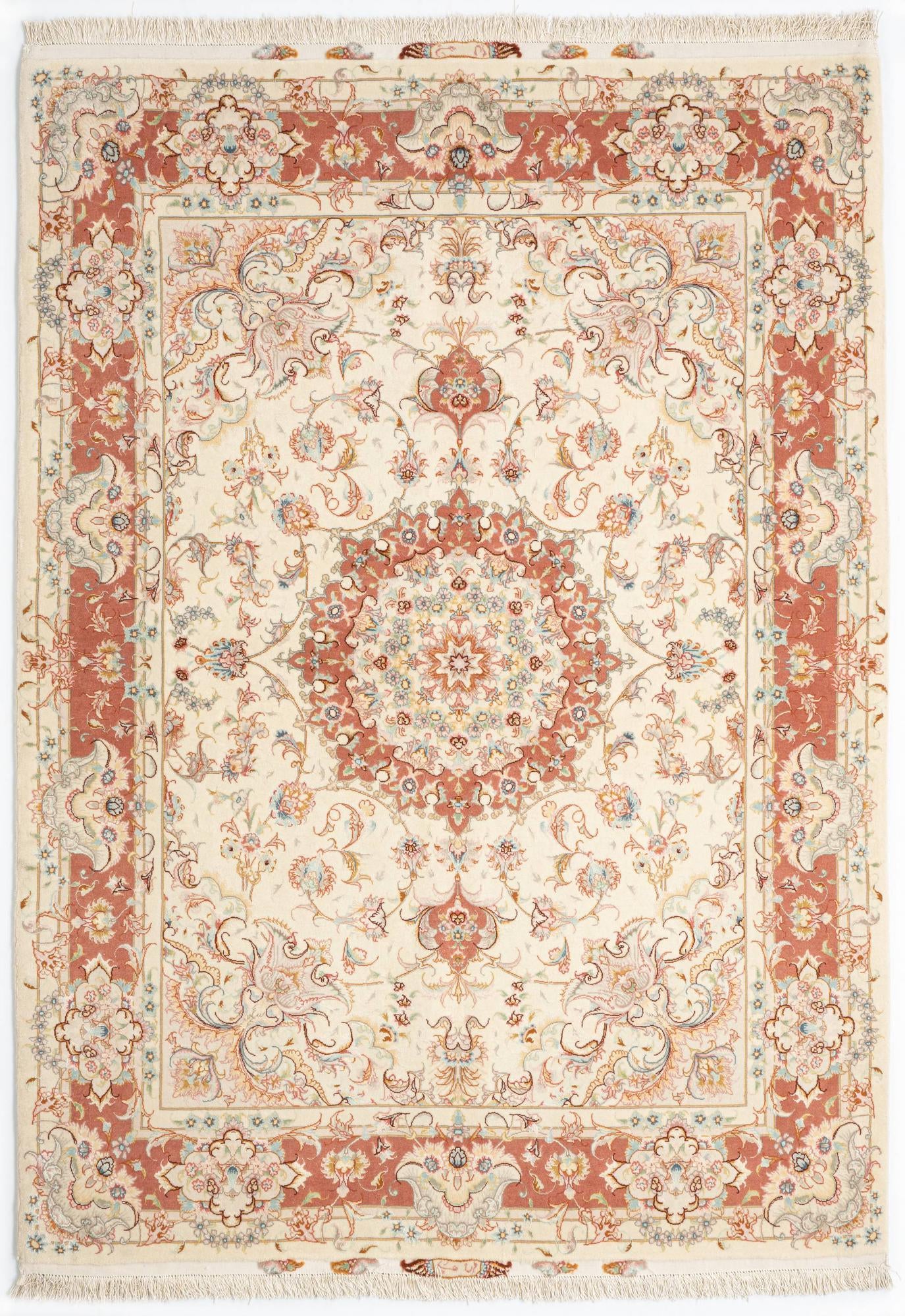 5' 1 x 7' 2 Tabriz Rug
