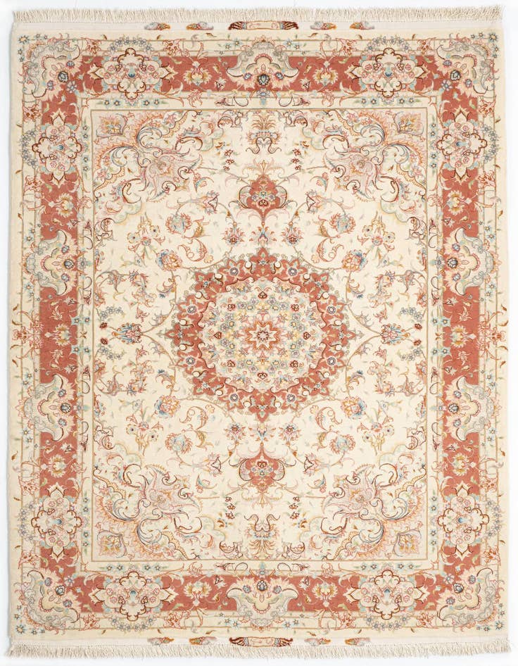 Detail image of 5' 1 x 7' 2 Tabriz Rug