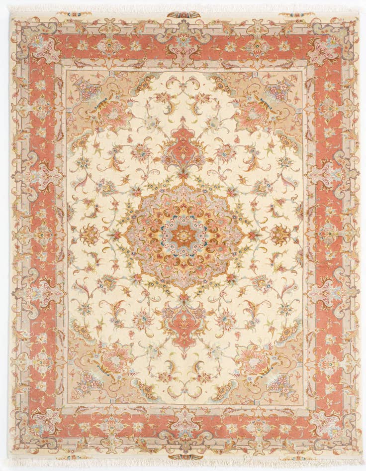 Detail image of 5' x 6' 8 Tabriz Rug