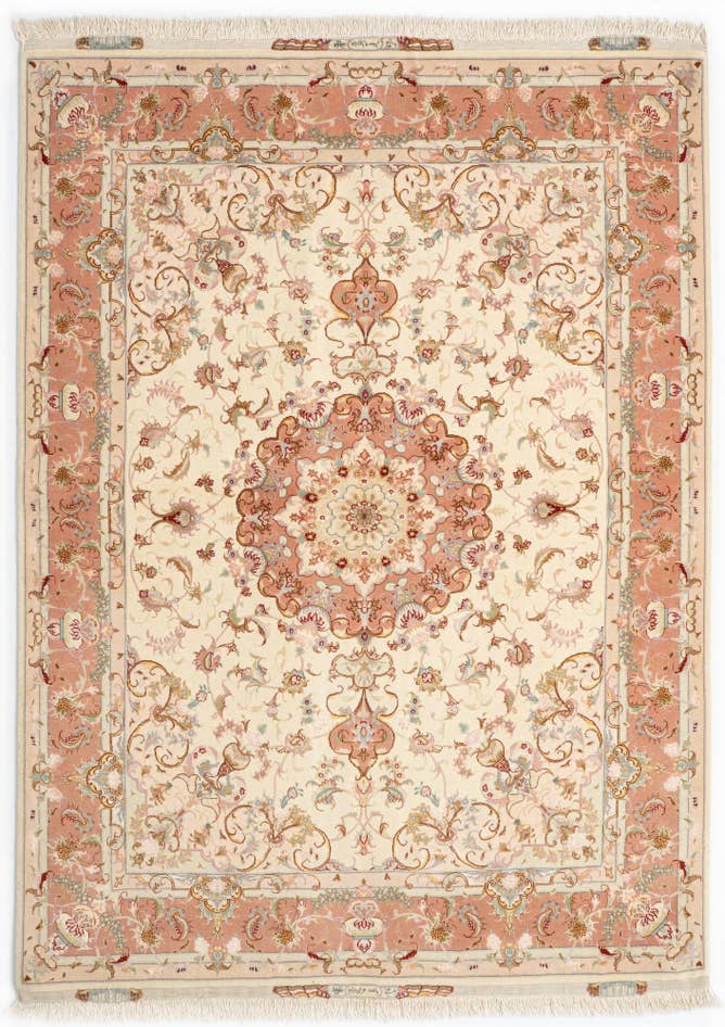 Detail image of 5' 1 x 7' Tabriz Rug