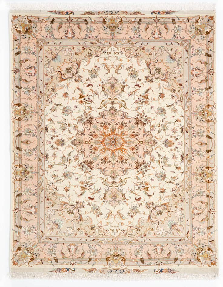 Detail image of 5' 1 x 7' 1 Tabriz Rug