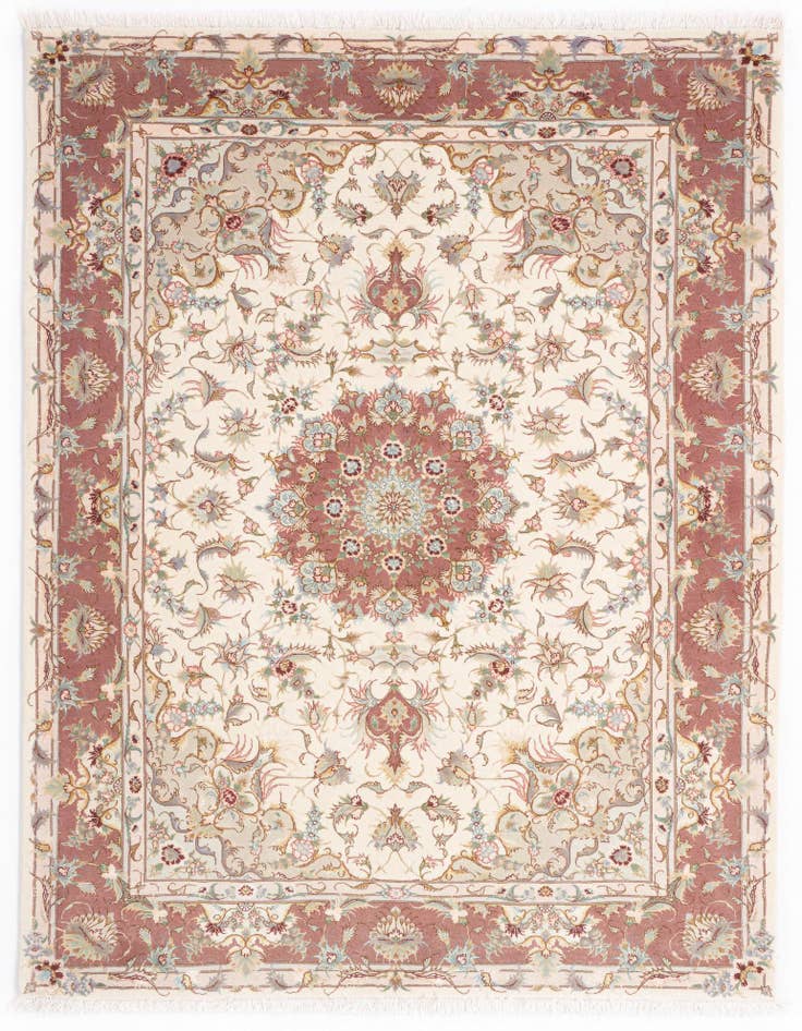 Detail image of 5' x 6' 6 Tabriz Rug