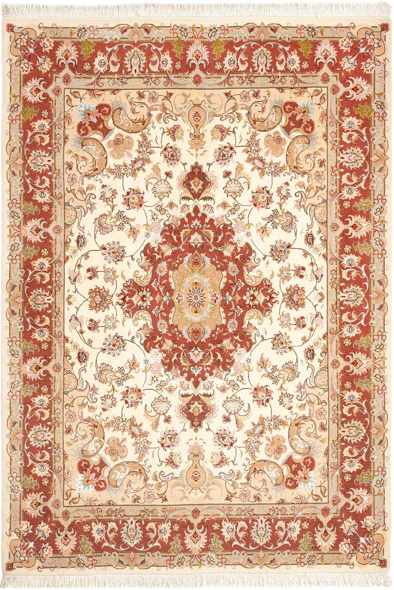 5' 9 x 8' 2 Tabriz Rug