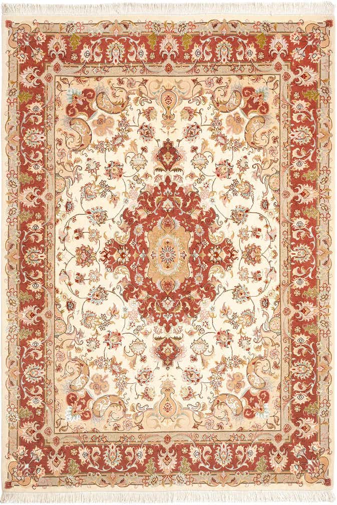 5' 9 x 8' 2 Tabriz Rug