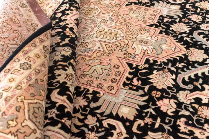 6' 7 x 9' 8 Hand Knotted Tabriz Persian Rug