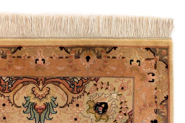 8' 3 x 11' 4 Hand Knotted Tabriz Persian Wool Rug