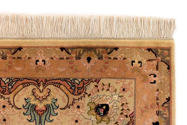 Detail image of 8' 3 x 11' 4 Hand Knotted Tabriz Persian Wool Rug