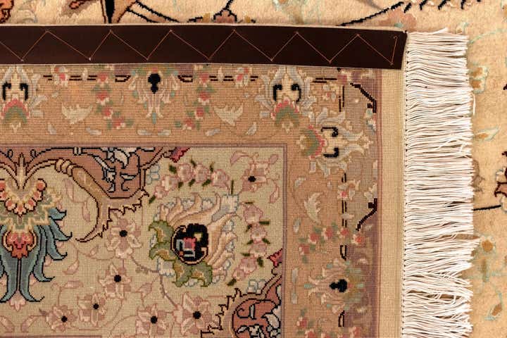 8' 3 x 11' 4 Hand Knotted Tabriz Persian Wool Rug