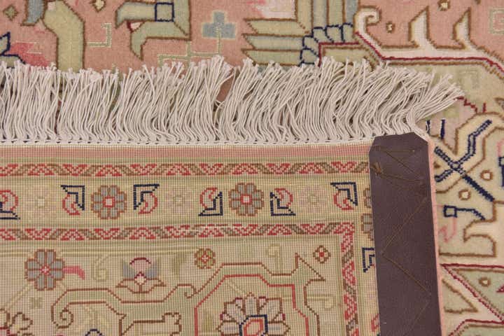 5' x 6' 7 Hand Knotted Tabriz Persian Rug