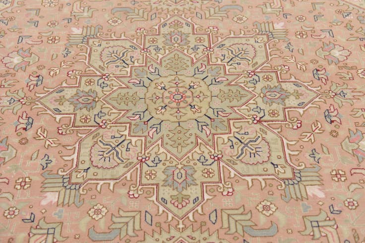 Detail image of 5' x 6' 7 Hand Knotted Tabriz Persian Rug
